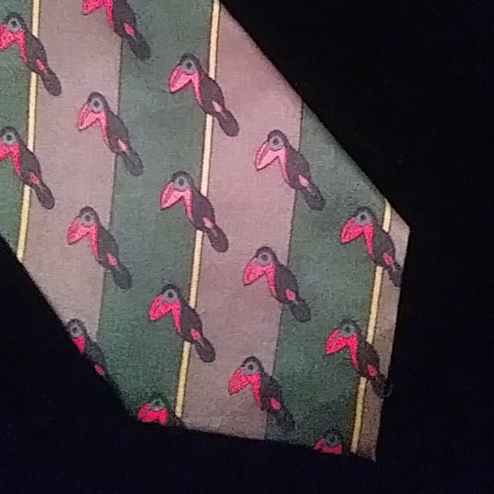 Italy silk tie - 3 1/2 x 55 inches