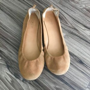 J Crew Flats size 8.5 sand color