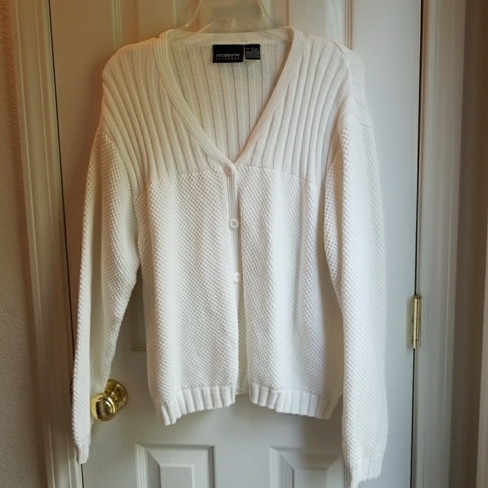 NWOT LIZ CLAIBORNE LIZSPORT SWEATER SZ XL