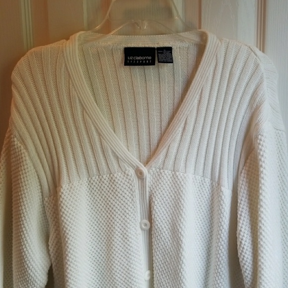 NWOT LIZ CLAIBORNE LIZSPORT SWEATER SZ XL - Picture 2 of 5