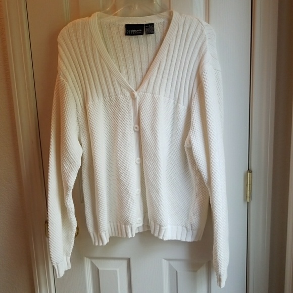 NWOT LIZ CLAIBORNE LIZSPORT SWEATER SZ XL - Picture 5 of 5