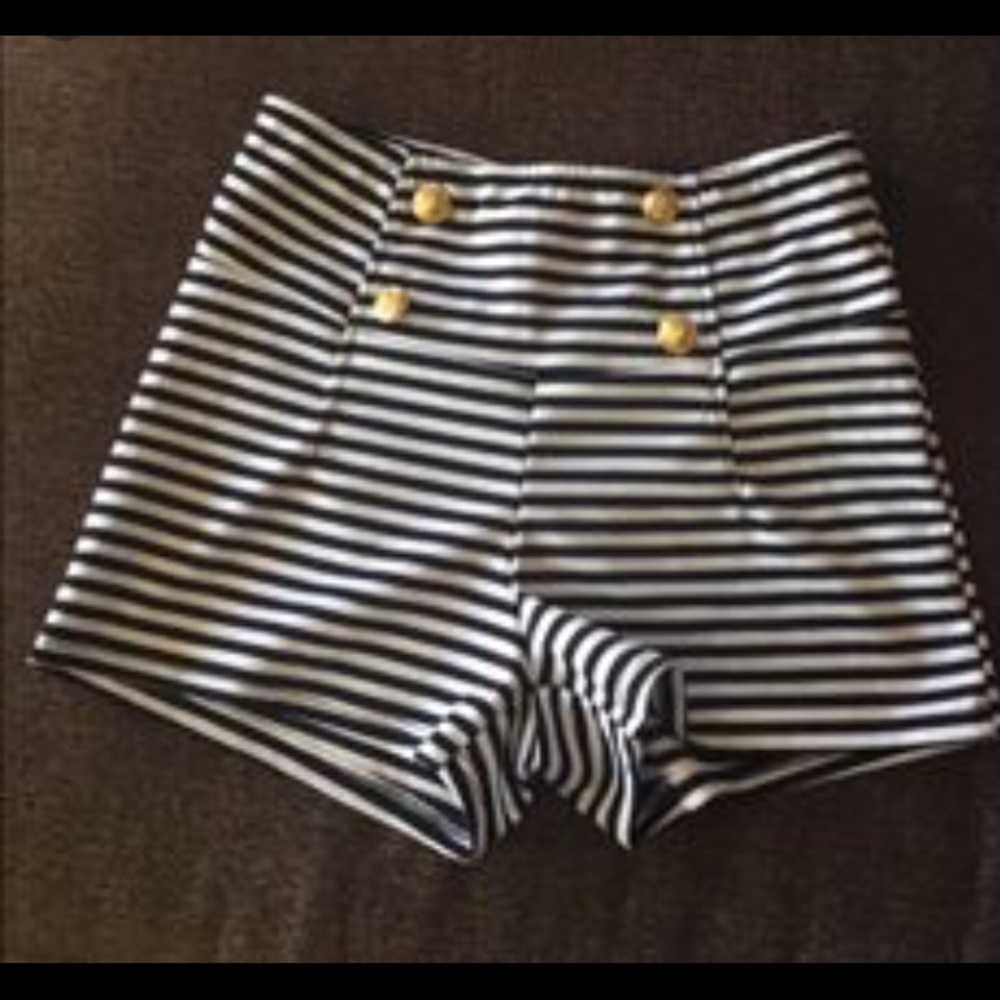 High waisted shorts