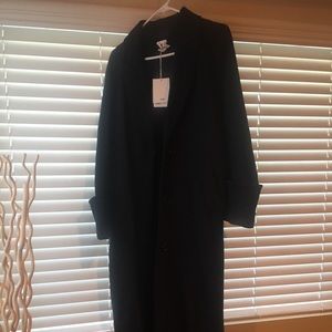 H&M long black cardigan