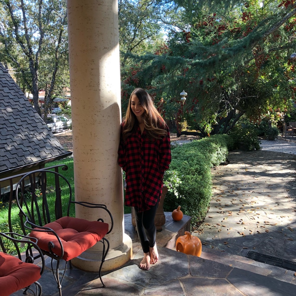 SOLD OUT! Boyfriend Plaid