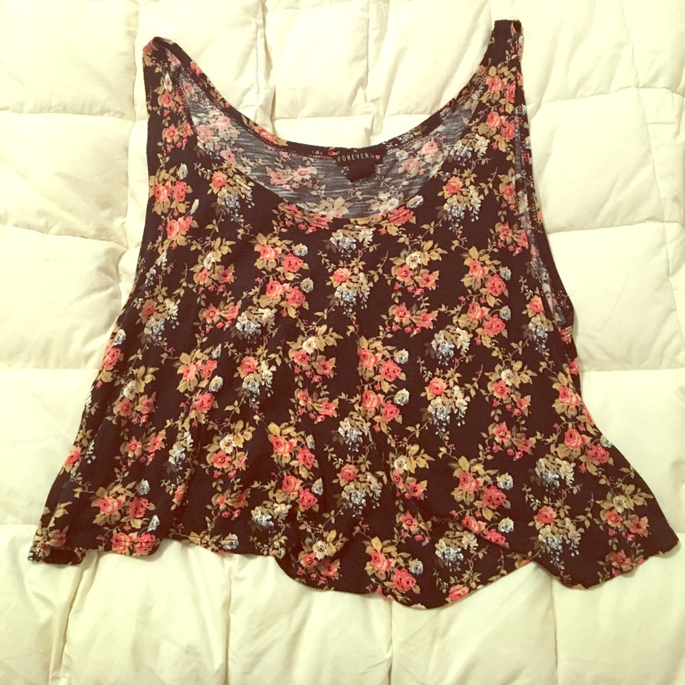 Floral Crop Top