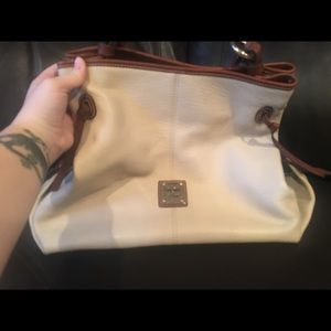 Cream Dooney & Bourke Bag