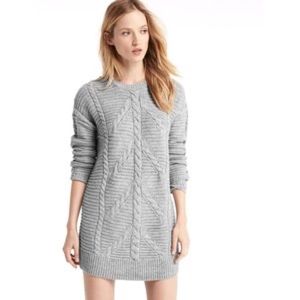 Gray, GAP sweater dress, size S