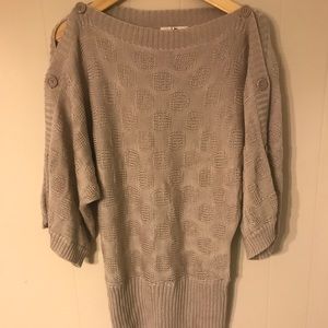 YA Los Angeles sweater tunic