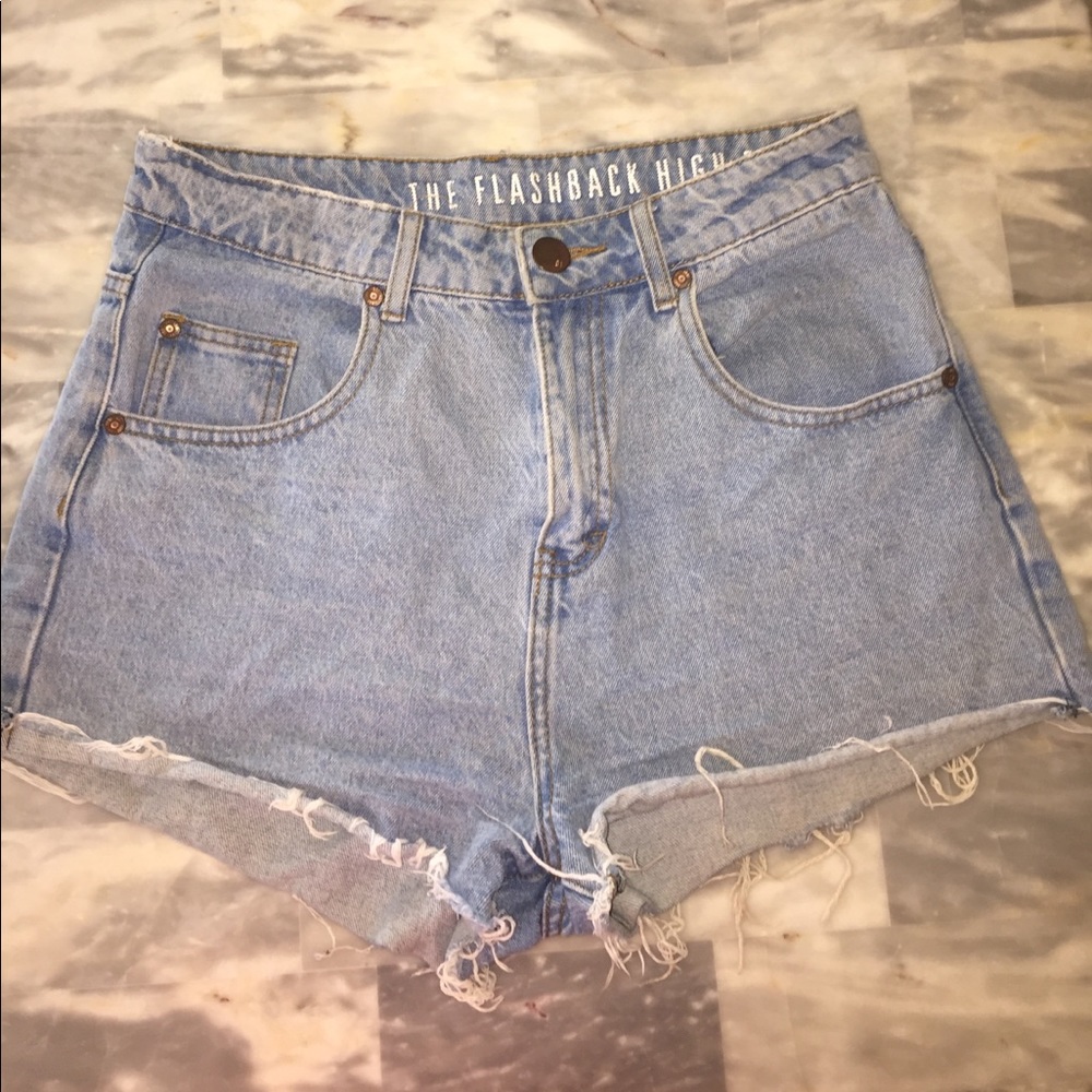 Flashback high rise shorts