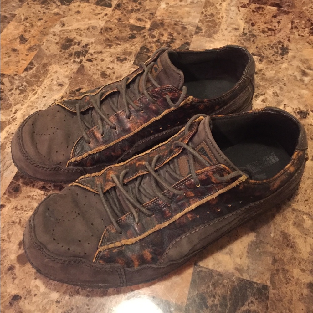 VERY RARE Puma Men's suede & Mock Gator Skin