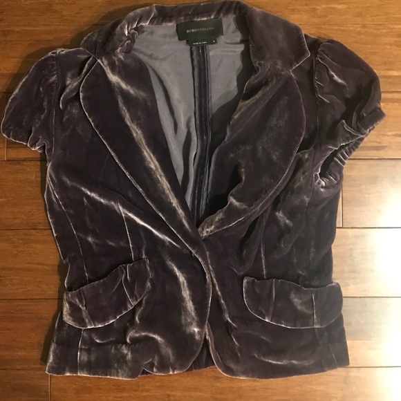 bcbg velvet jacket