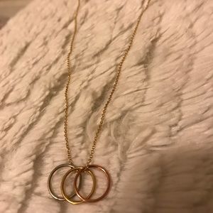 Dogeared karma necklace