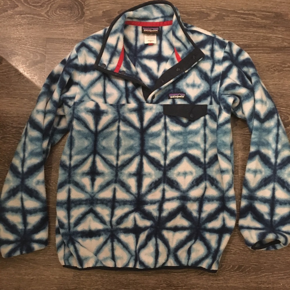 Patagonia Patterned Synchilla Snap-T Pullover