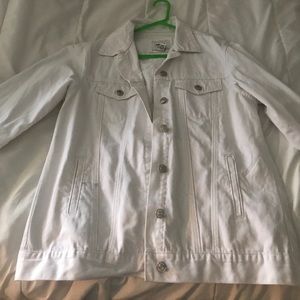 White Jean Jacket