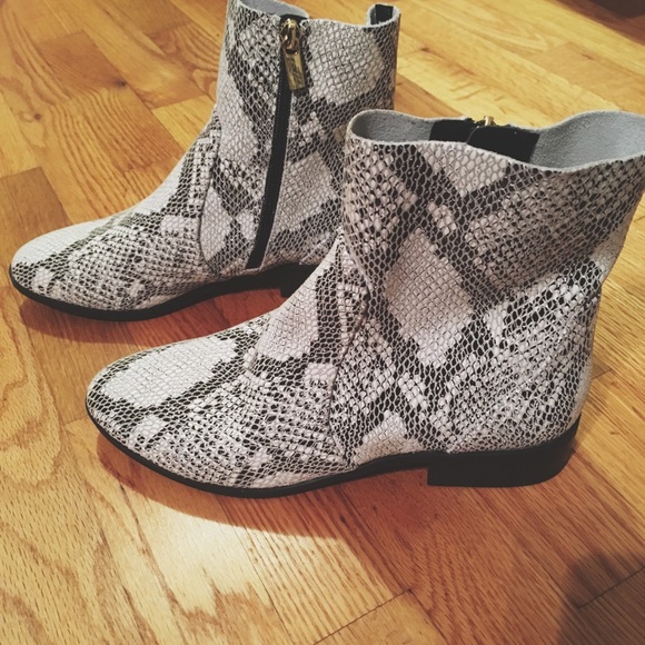 top shop snake skin boots