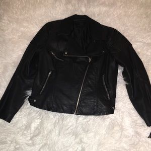 H&M Leather biker Jacket