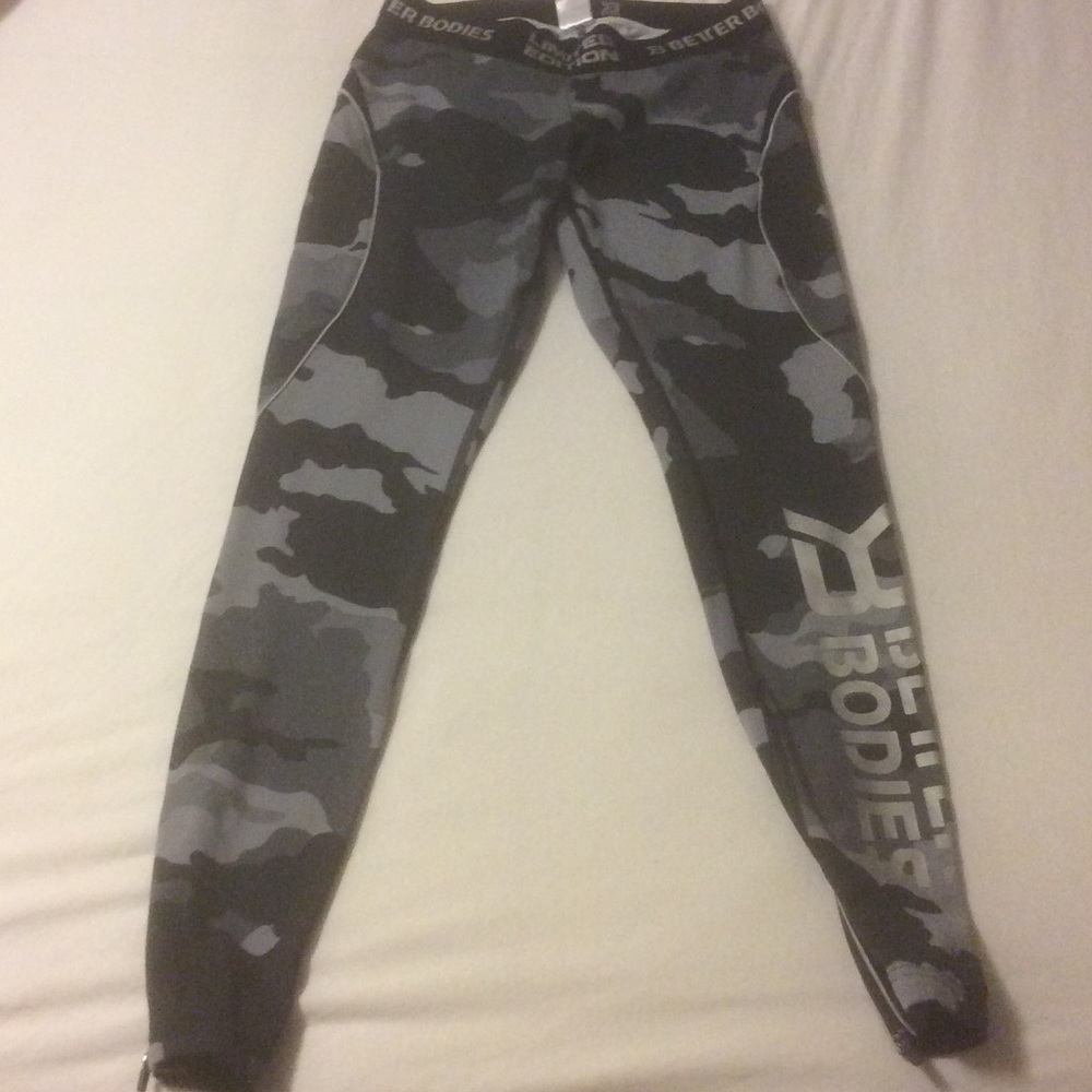 ISO Better Bodies Limited Camo Tights Leggings