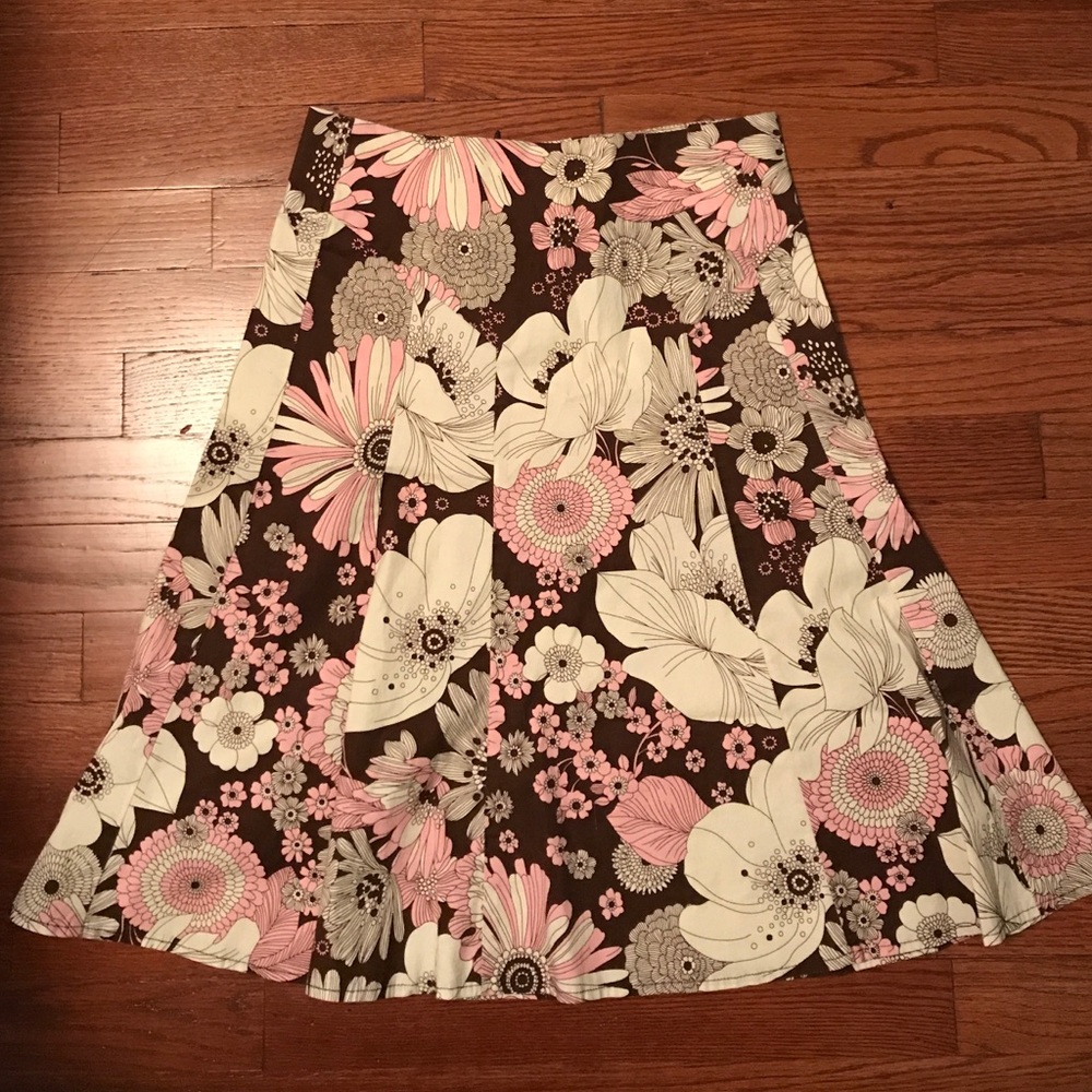 Floral skirt