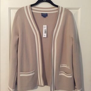 Pendleton Cream and White Cardigan