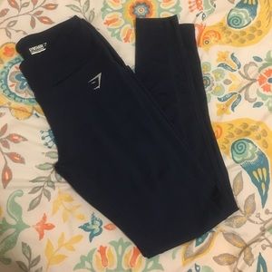 Gymshark sculpture leggings in sapphire blue