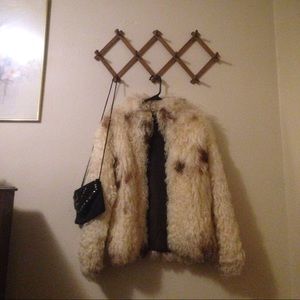 Vintage Alpaca Fur Coat