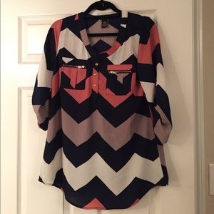 Chevron Blouse
