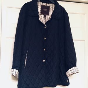 Coach Quilted XL Black Jacket