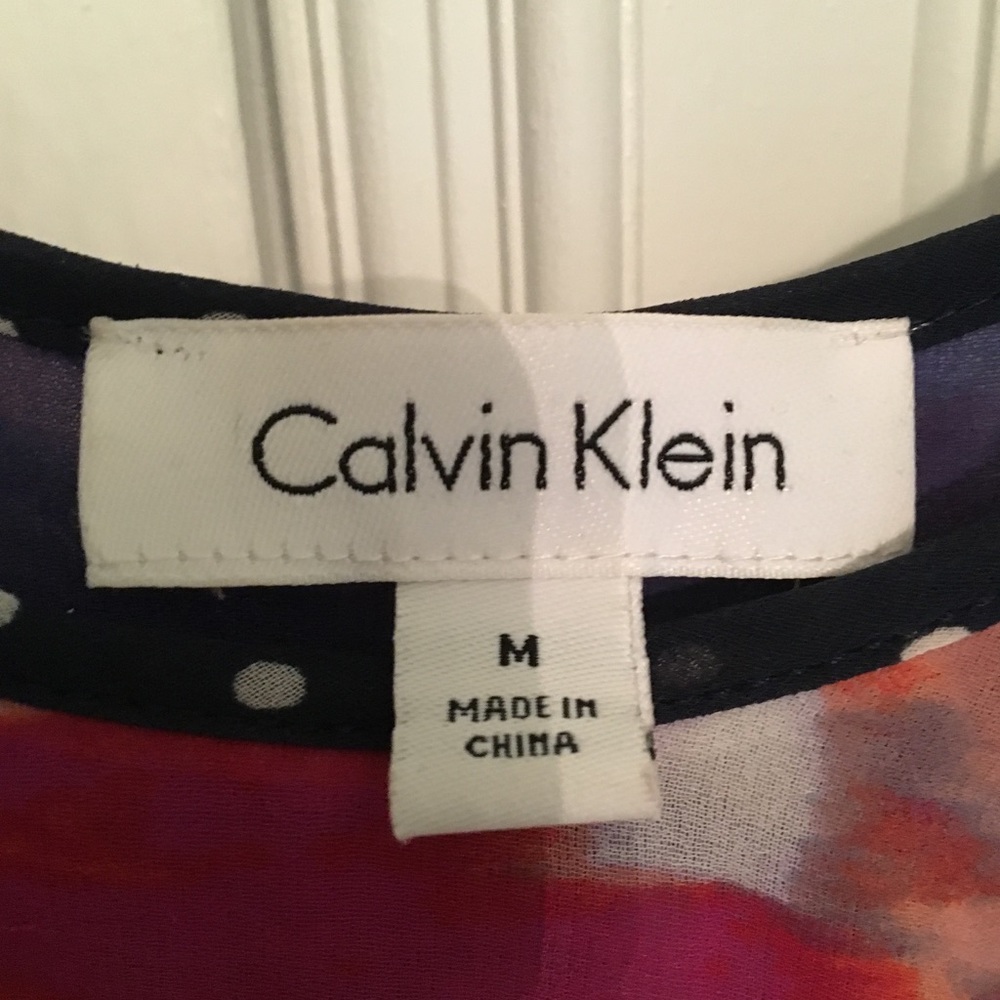 Calvin Klein Ruffled Tank - Picture 6 of 7