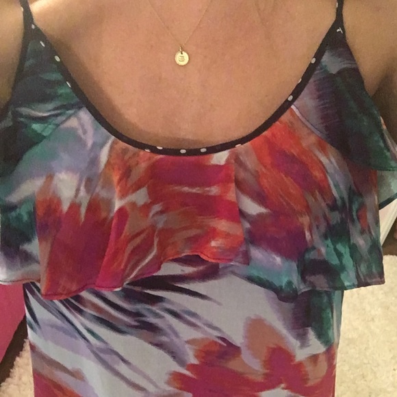 Calvin Klein Ruffled Tank - Picture 3 of 7