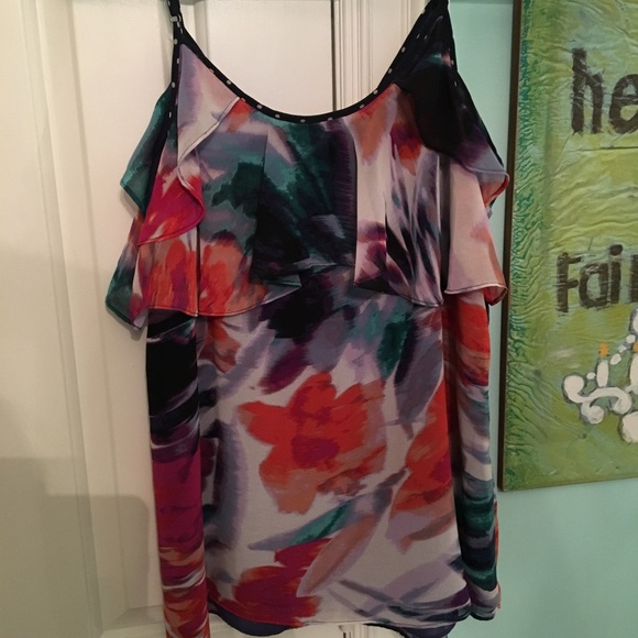 Calvin Klein Ruffled Tank - Picture 5 of 7