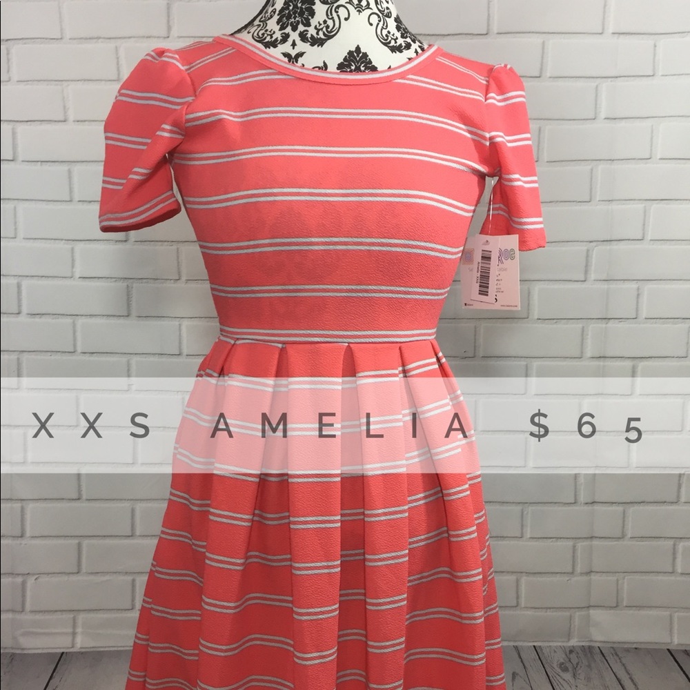 LulaRoe Amelia XXS Dress