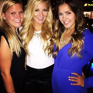 Long sleeve blue romper