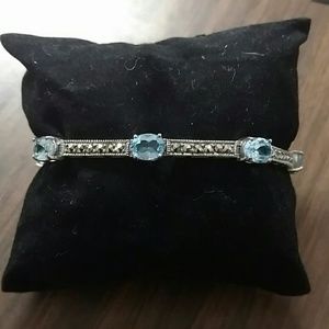Aquamarine bracelet