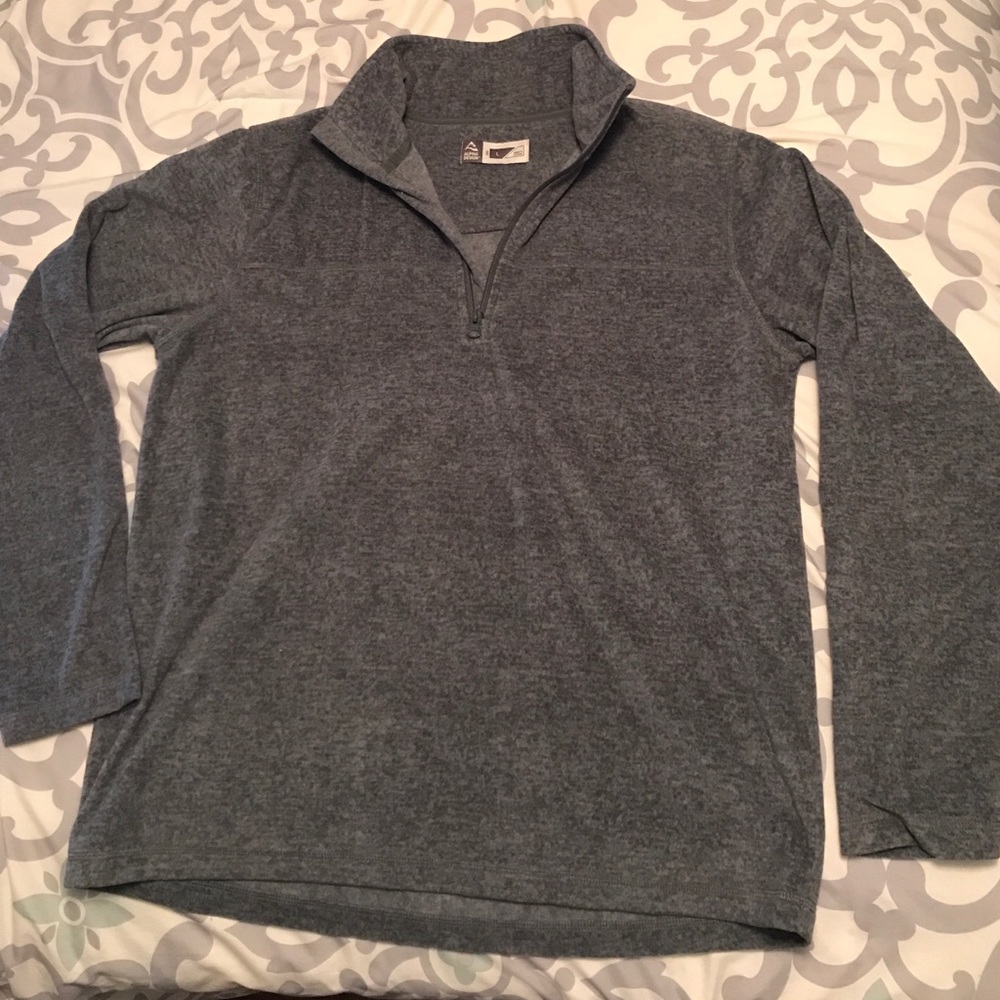 Fleece half-zip sweater