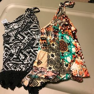 Loose Fitted Crop Tops