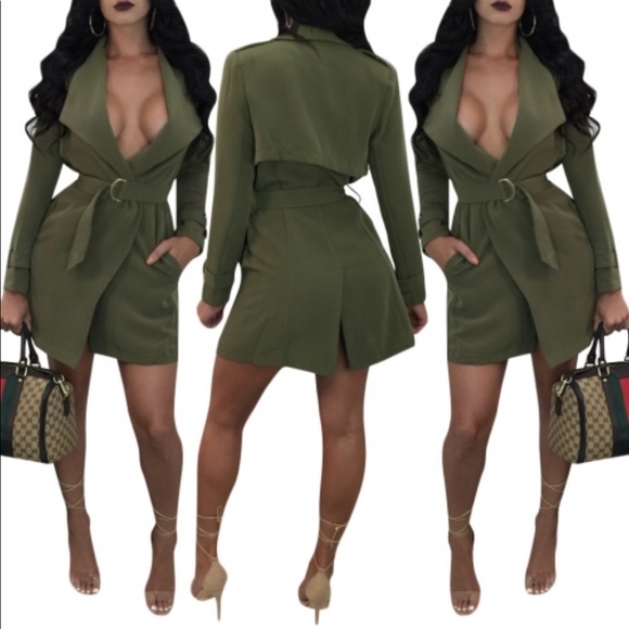 Olive jacket - Picture 2 of 5