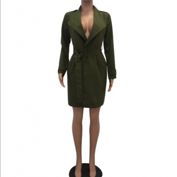 Olive jacket - Picture 3 of 5