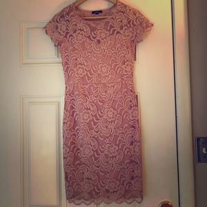 Forever 21 Pink Lace Dress