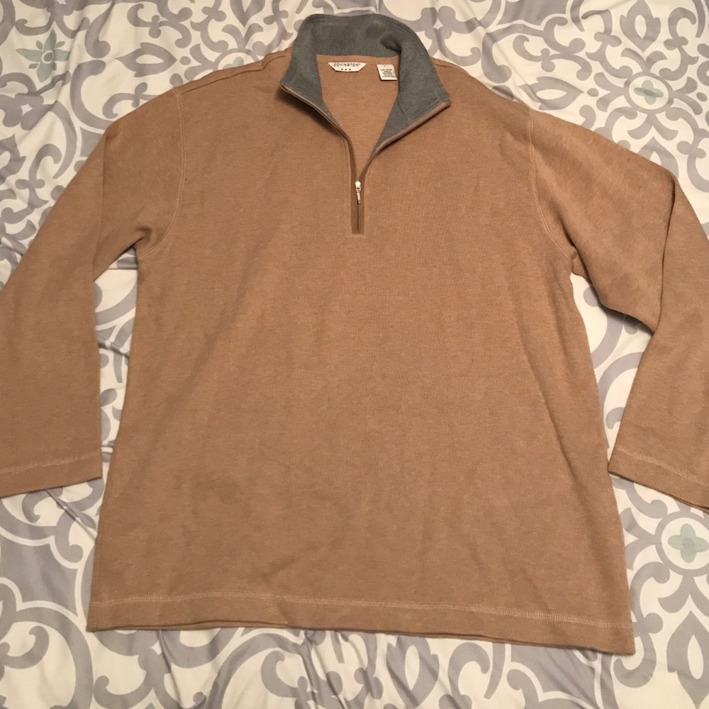 Half-zip sweater