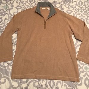 Half-zip sweater