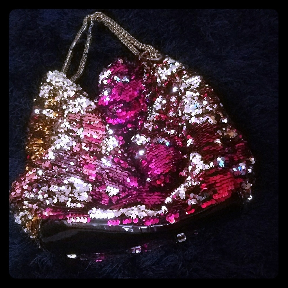 Melie Bianco Sequined Purse