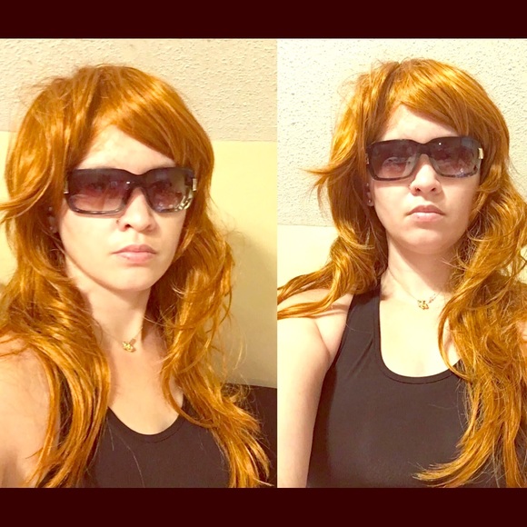 Ginger Shaggy Long Layered Wig main image 4
