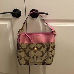Pink Coach handbag