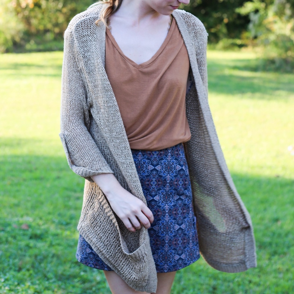 Pocketed Cardigan
