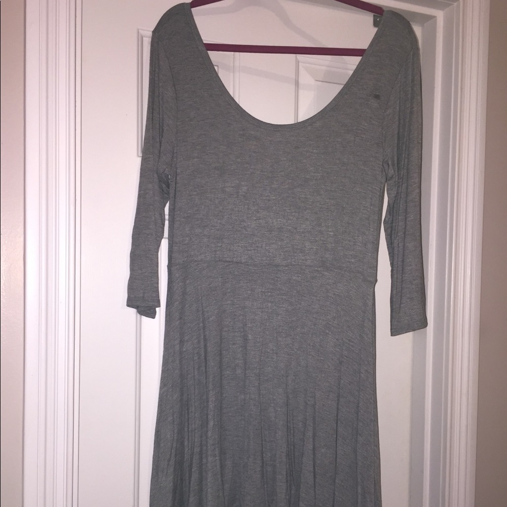 Simple Gray Dress
