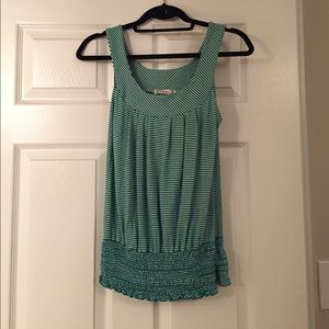 Green striped Tank