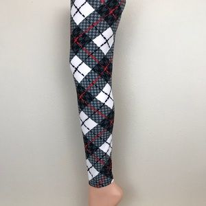 Plaid Leggings as soft as Lula Roe and Honey Lace