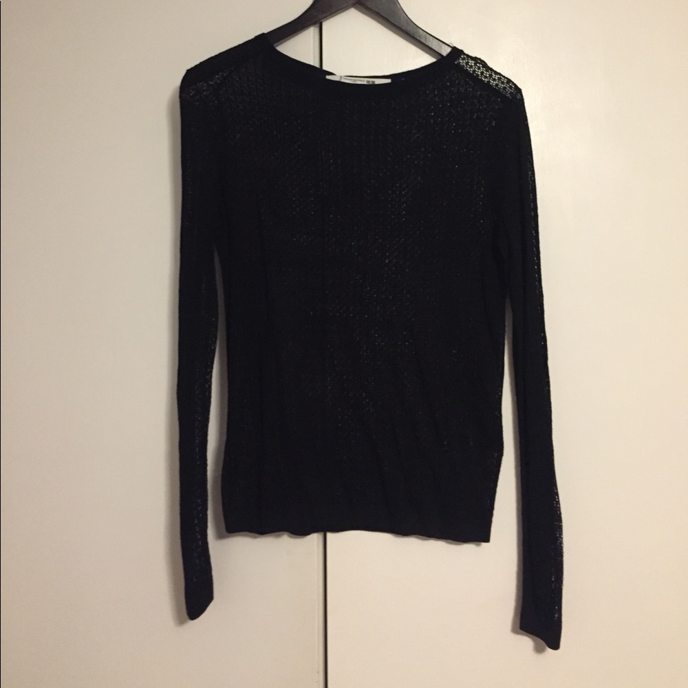 Women's black sweater