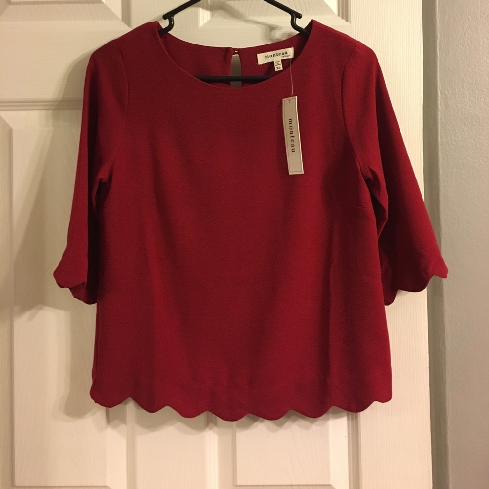 Red cute top