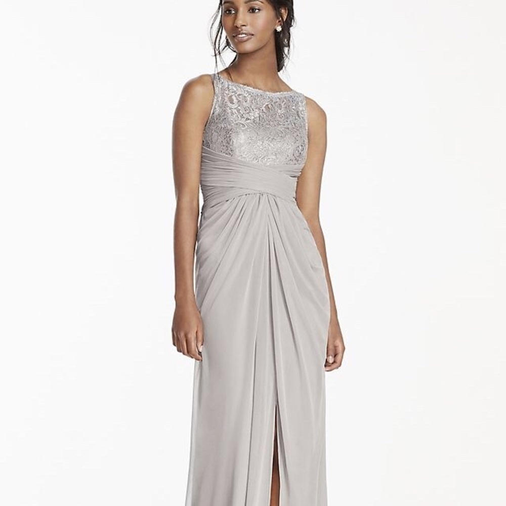 David’s bridal bridesmaid dress style F15749M